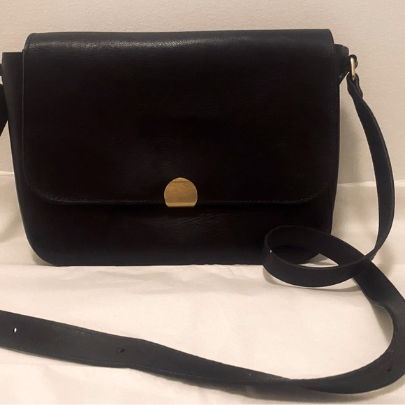 🌸 Madewell abroad shoulder bag black leather - Picture 11 of 13